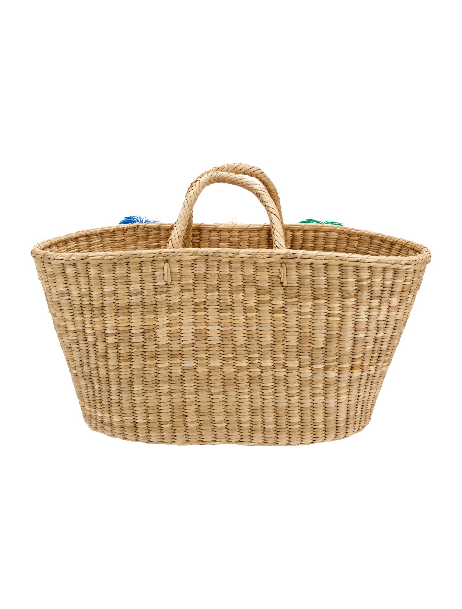 Nannacay Straw Weekender Bag